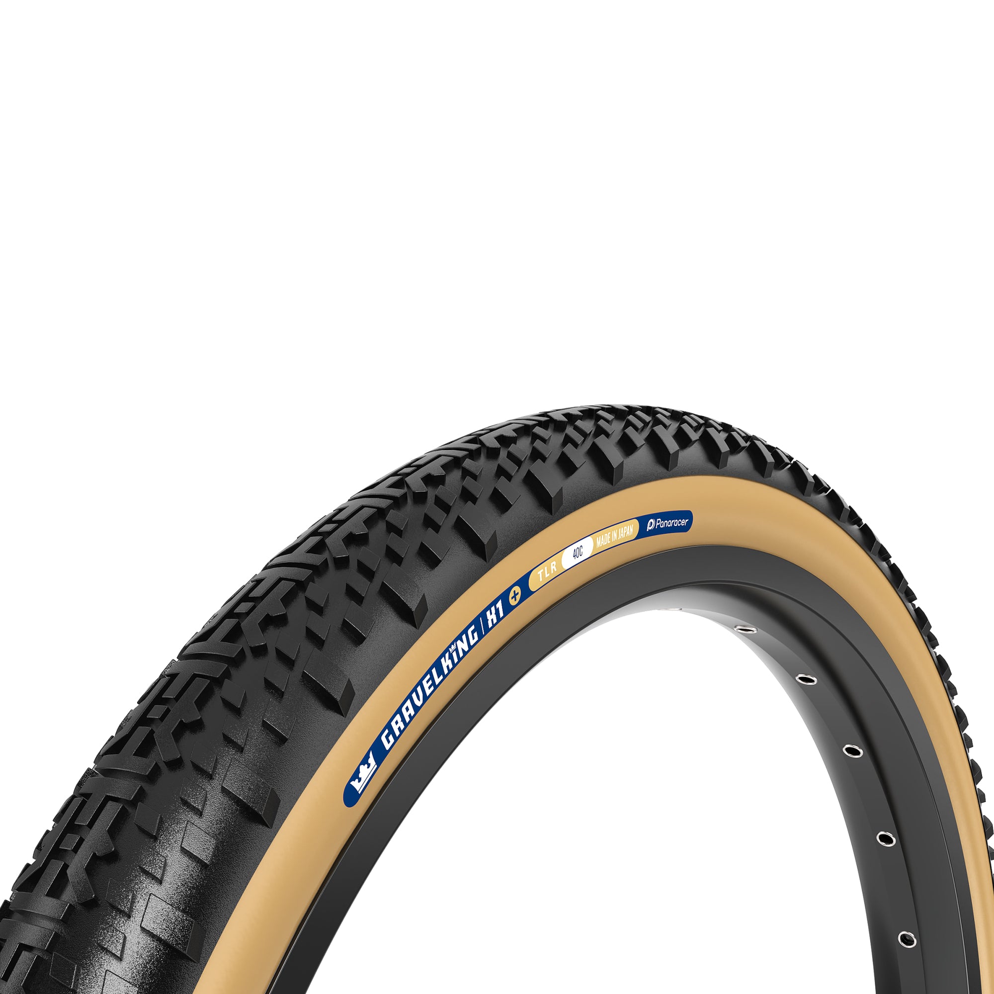 Panaracer Tyre Gravel King II X1 + 700x50C Brown