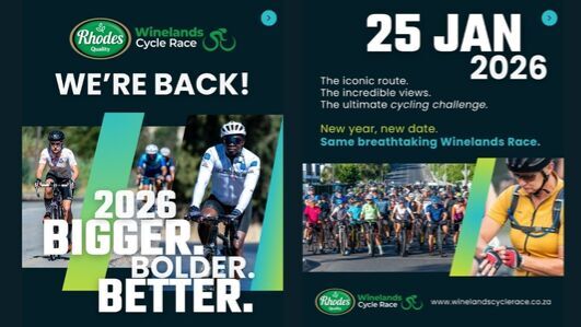 Winelands Cycle Race (Rhodes Quality)